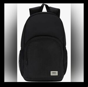 NEW! VANS Alumni Pack 5 Backpack black on black NWT 12.16